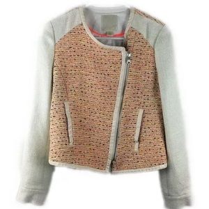 McGinn Lightweight Tweed Moto Jacket